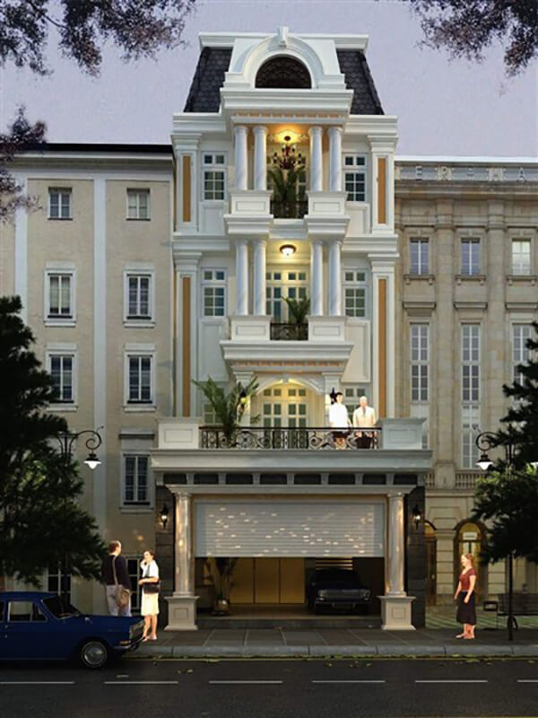 Phong cách nhà phố Pháp