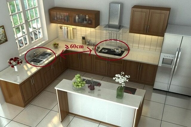 lưu ý khi bố trí bếp tuổi quý mão