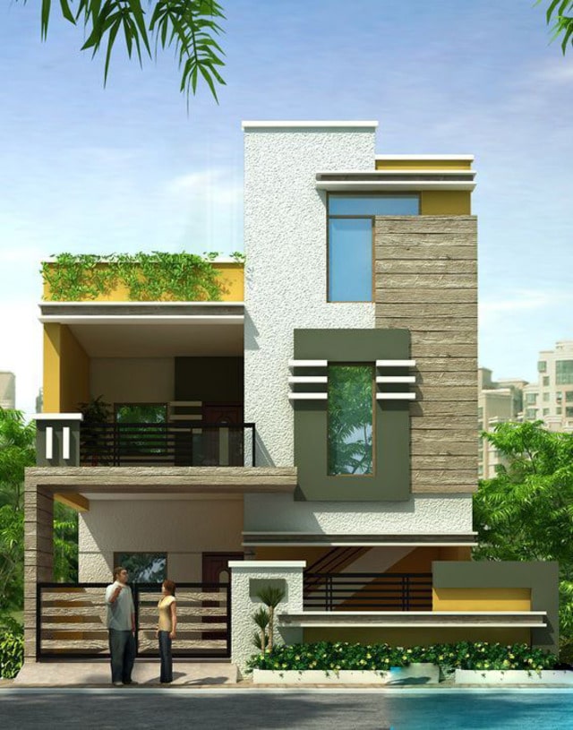 Mẫu thiết kế nhà phố dạng ống mặt tiền 8m 5