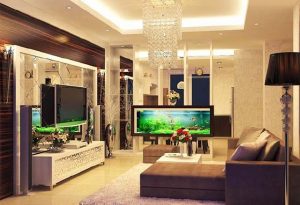 bể cá trang trí nội thất