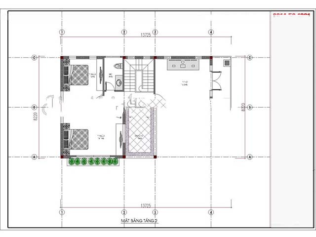 thiết kế nhà mặt tiền 9m 18