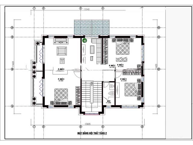 thiết kế nhà mặt tiền 9m 21