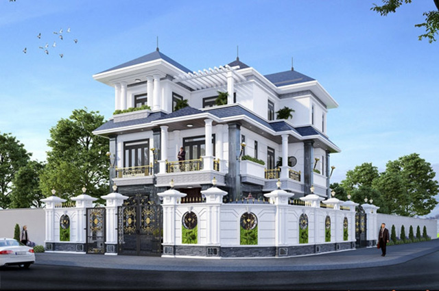 bản vẽ biệt thự 20