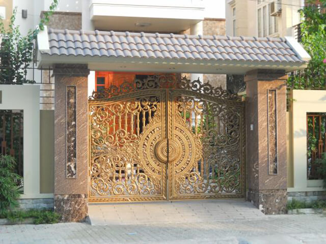 cổng nhà đẹp theo phong thủy 3