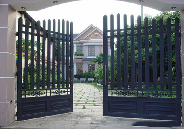 cổng nhà đẹp theo phong thủy 8