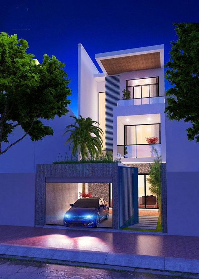 mẫu nhà đẹp 3 tầng 5x12m 6