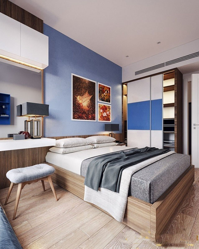 mẫu thiết kế nội thất phòng ngủ đẹp 9