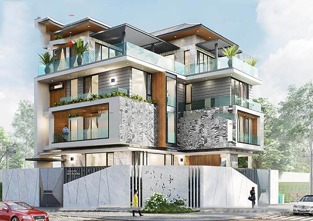 Biệt Thự phong cách hiện đại 3