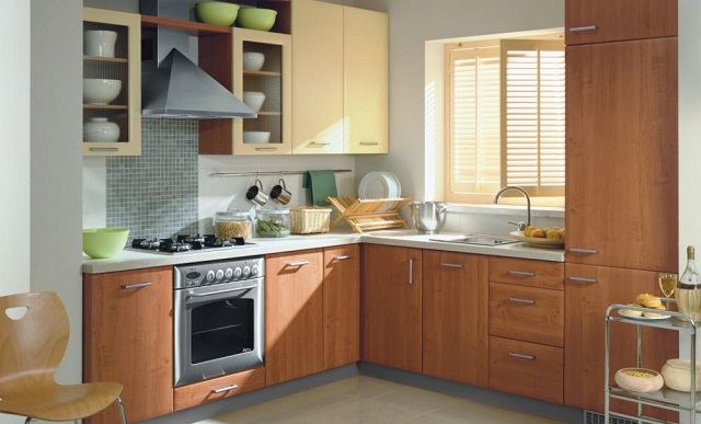 nhìn thấy bếp từ bên ngoài