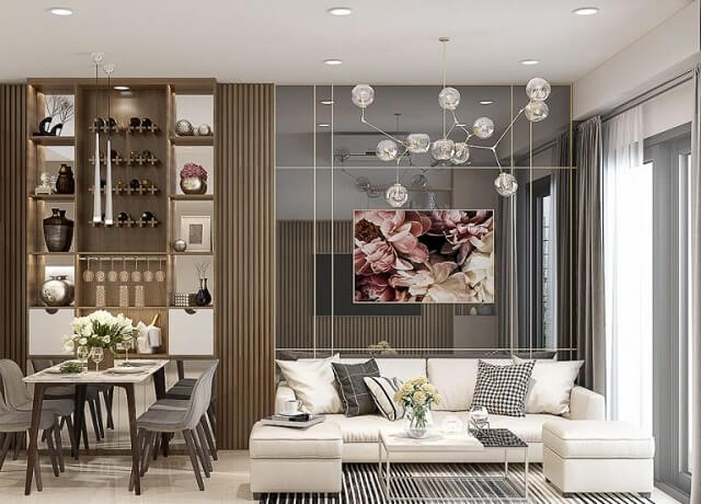 Thiết kế cho không gian phòng khách