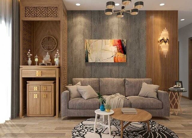 Bàn thờ dạng hộc tủ