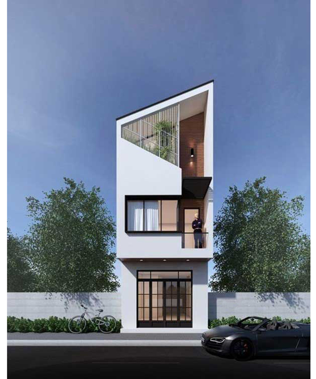 mẫu nhà phố 4x10m 6