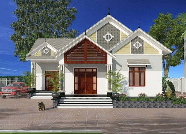 Mẫu thiết kế nhà cấp 4 10x10m