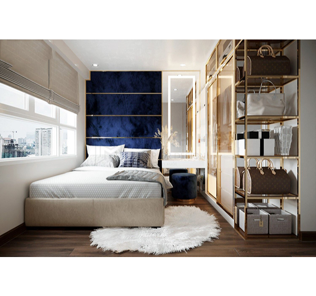 Mẫu bố trí phòng ngủ nhỏ 9m2 - 10