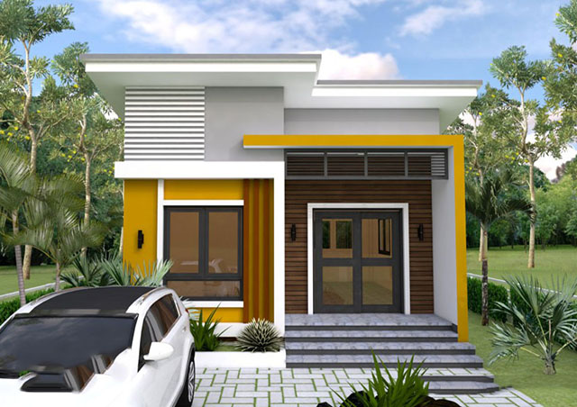 Thiết kế nhà có 2 phòng ngủ 2