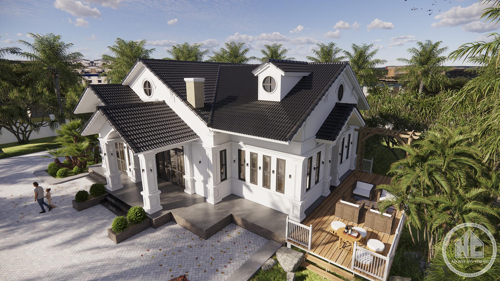 3 MẪU BIỆT THỰ 500M2 NHÀ VƯỜN TUYỆT ĐẸP