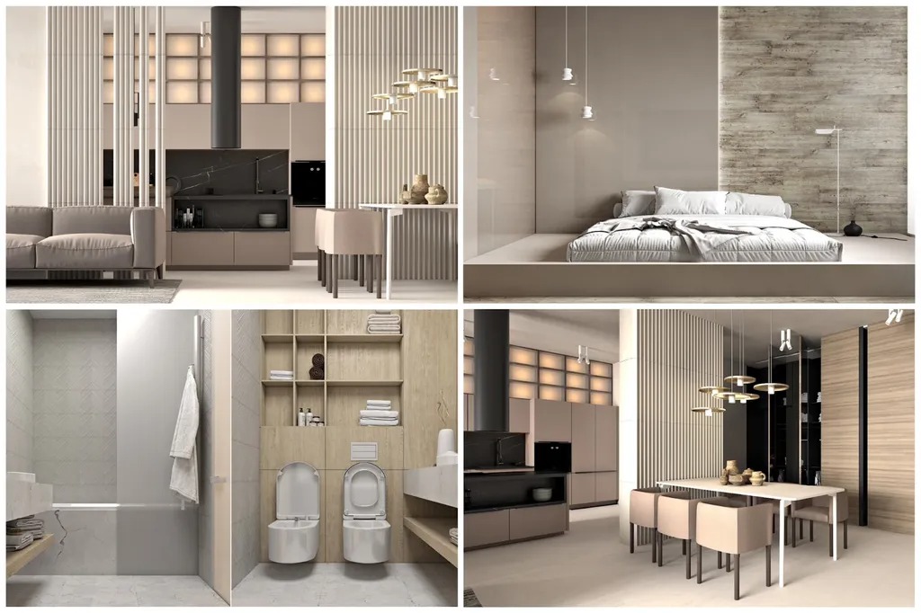 Thiết kế nội thất phong cách contemporary