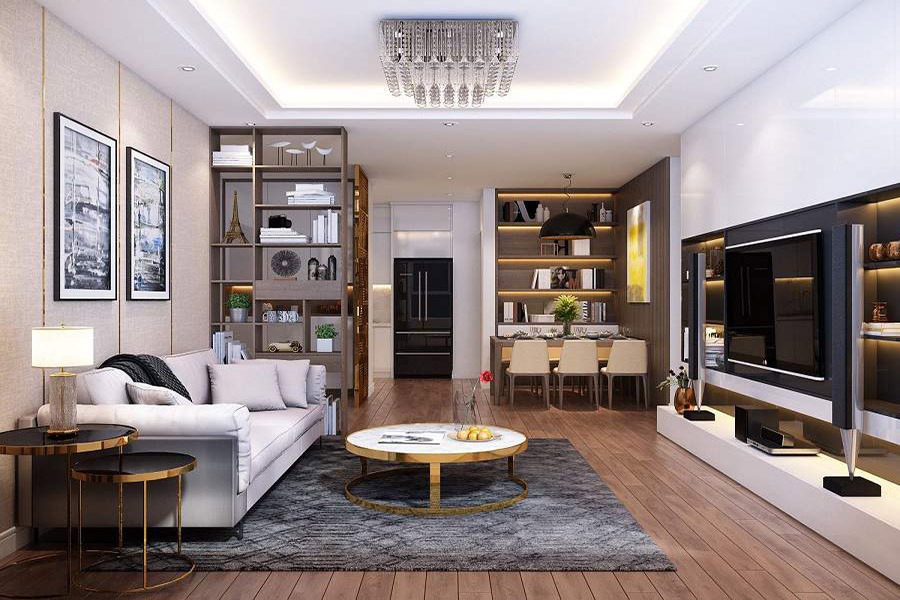 Cá nhân hoá trong thiết kế căn hộ chung cư 100m2